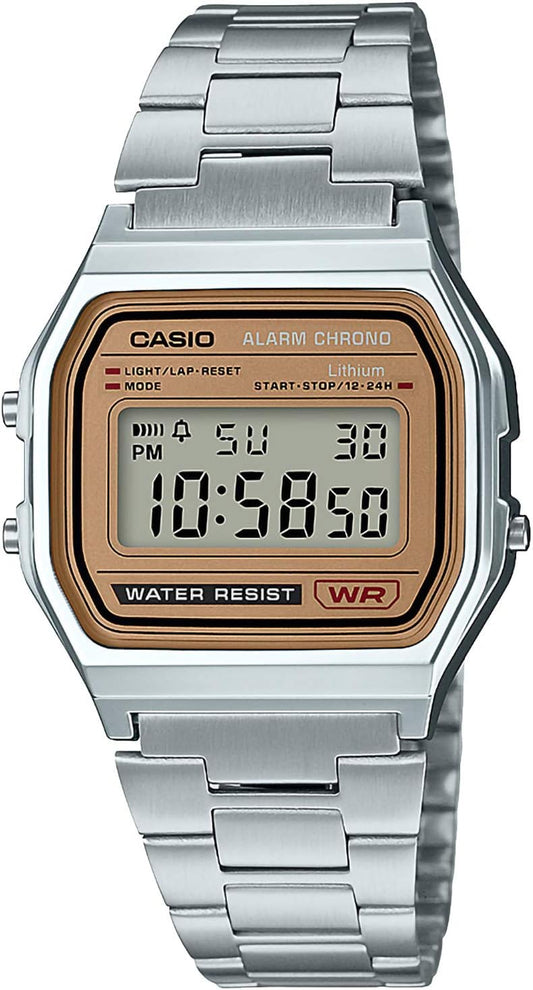 [CASIO] Wristwatch Standard Digital Watch Gold Dial Overseas Model Domestic Manufacturer Warranty A-158WEA-9JF