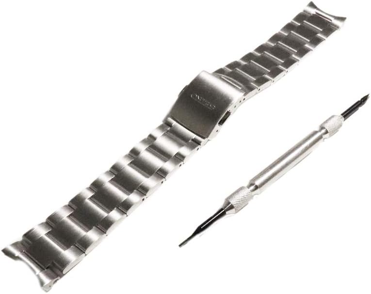 [SEIKO] SBDC091 SBDC087 SBDC089 Prospex Alpinist Band Genuine Parts Stainless Steel 0.8 inch (20 mm) Watch Metal Strap (Instruction Manual and Spring Bar Remover Included)