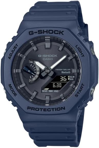 Casio G-Shock G-Shock Smart Phone Link Casio Casio Limited Solar Analog Digi Watch Blue Navy GA-B2100-2A Reverse Imported Overseas Model [Parallel Import], blue, Casual