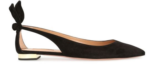 AQUAZZURA Bow Tie バレエシューズ - Image 1