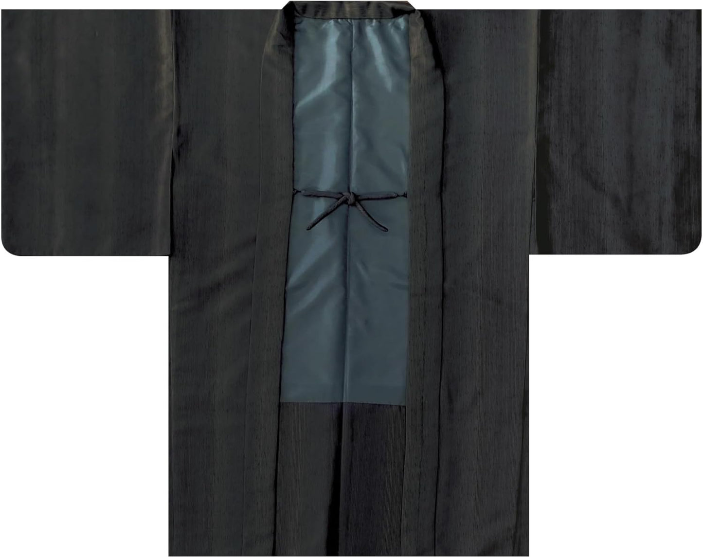 [Kyoto Muromachi st.] Washable Long Haori Single Item Club H・L (Ash El) Brand Loose Long Coat (One Size) M Size "Charcoal Gray Blur, Line" HLHoSM-33