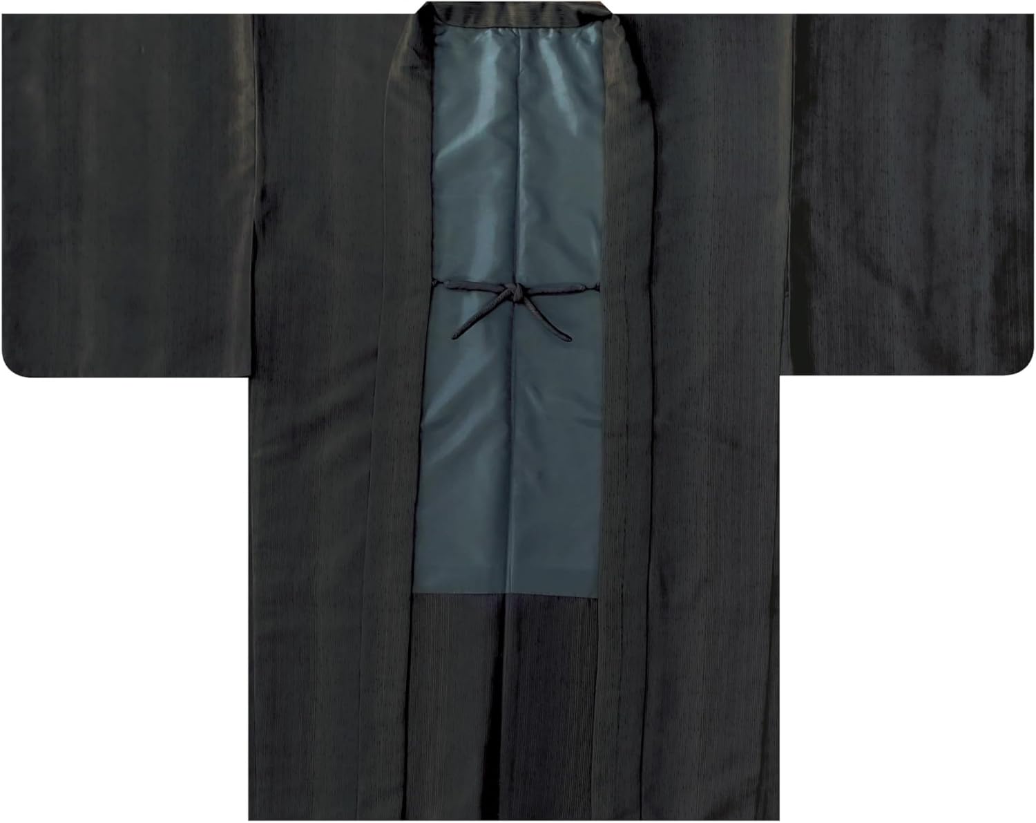 [Kyoto Muromachi st.] Washable Long Haori Single Item Club H・L (Ash El) Brand Loose Long Coat (One Size) M Size "Charcoal Gray Blur, Line" HLHoSM-33