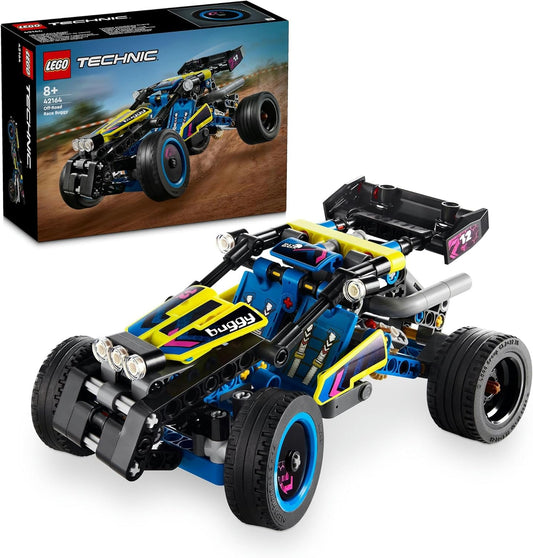 Lego 42164 Technic, Off-Road Race Buggy, Toy, Present, Blocks, Boys, Girls, Children, 7, 8, 9, 10, Elementary School Students, Car, Mini Car, Toy