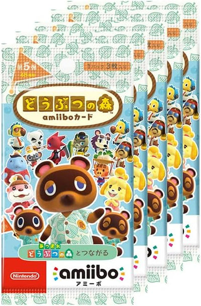 どうぶつの森amiiboカード 第5弾 (5パックセット)