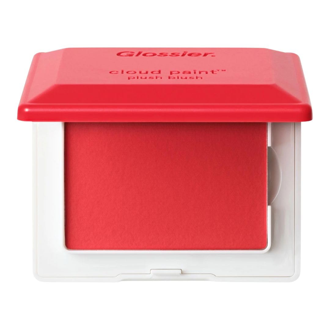 Glossier Cloud Paint - Rubor de felpa, color rojo brillante, suave, mate, de larga duración, borroso, crema a polvo