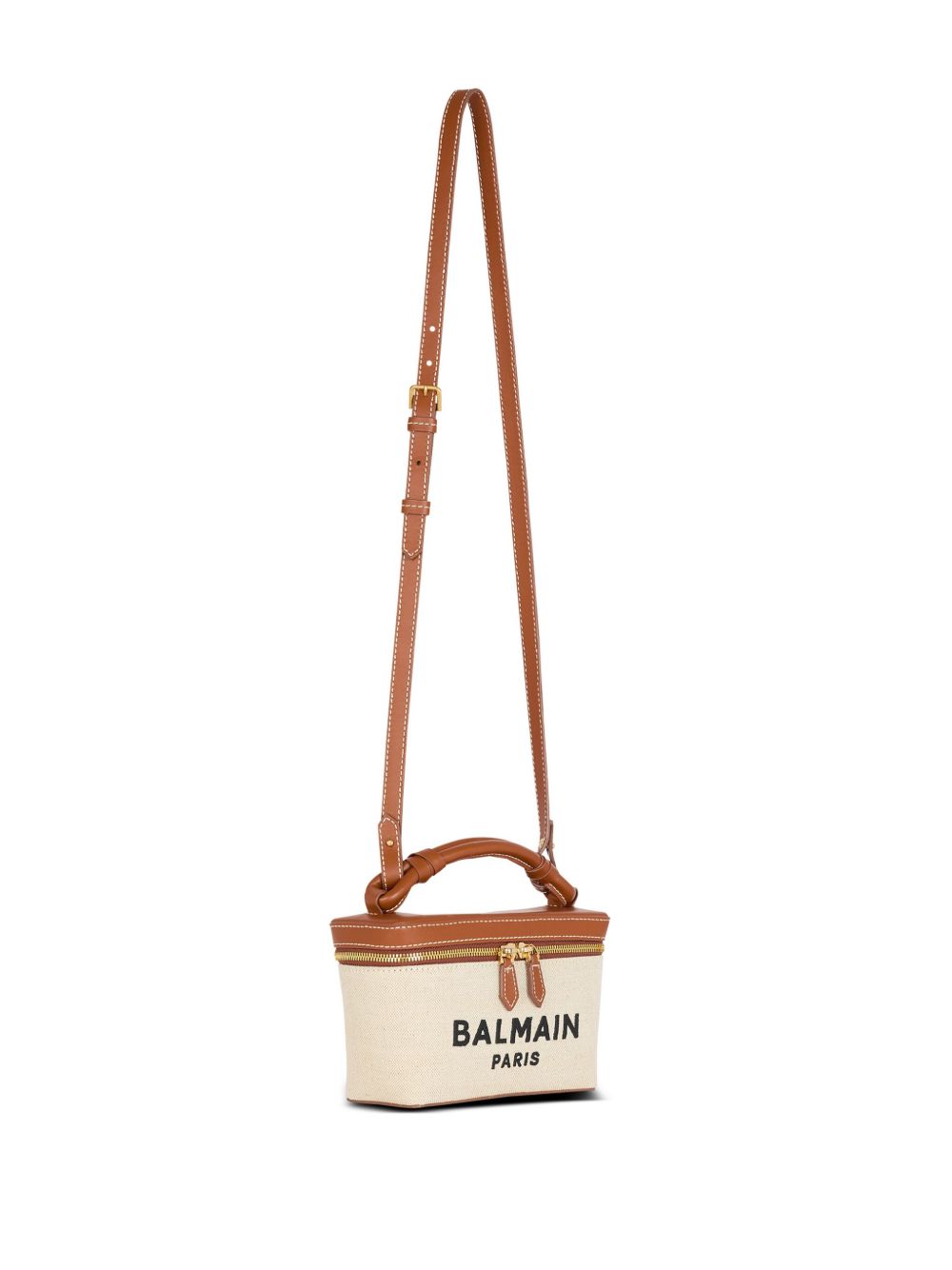 Balmain B Army Canvas Vanity Case - Image 1