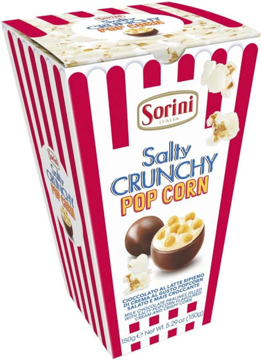 Sorini Sorini Salty Cranky Popcorn Flavored Chocolate 5.3 oz (150 g)