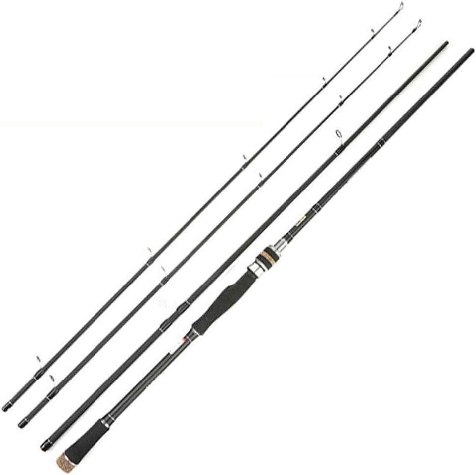 Lure Rod, Carbide Fishing Rod, Sea Fishing Rod, Far Throw Fishing Rod, 3 Strands (Transparent, 3.0 m), Sea Bass Rod, MH/H Fishing Rod, Double Tip Included, Carbon, Spinning Rod, Casting Rod