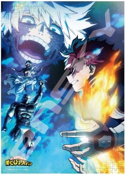 ENSKY Holo Killage Guso TV Anime My Hero Academia Two Black Bowl, 500 Pieces (500-733)