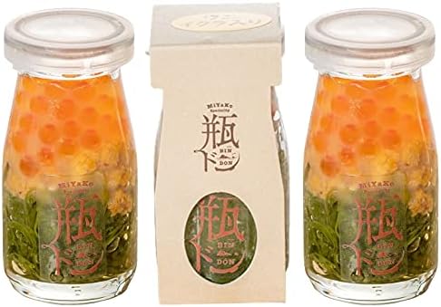 Bottle Urchins 3.2 oz (90 g), Set of 3, Kawaido, Miyako City, Iwate Prefecture, Small Vial Type, Frozen Seafood Bowl