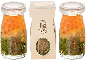 Bottle Urchins 3.2 oz (90 g), Set of 3, Kawaido, Miyako City, Iwate Prefecture, Small Vial Type, Frozen Seafood Bowl