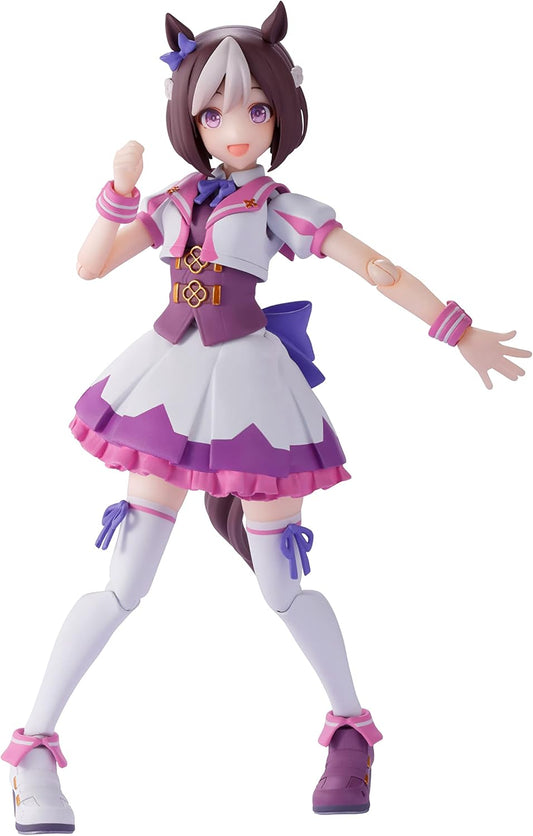 S.H. Figuarts Uma Musume Pretty Derby Special Week, Approx. 5.1 inches (130 mm), PVC & ABS, Pre-painted Action Figure