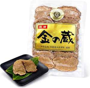 Kanekura Slice, 2.8 oz (80 g) (100 Days of Aging), Ibuiri Gakko Akita Specialty, Additive-free, Smoked Kadan, Pickle, Sake, Souvenir, 1 Bag, 2.8 oz (80 g)