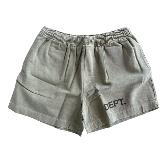 GALLERY DEPT 'OLIVE' LOGO ZUMA SHORTS