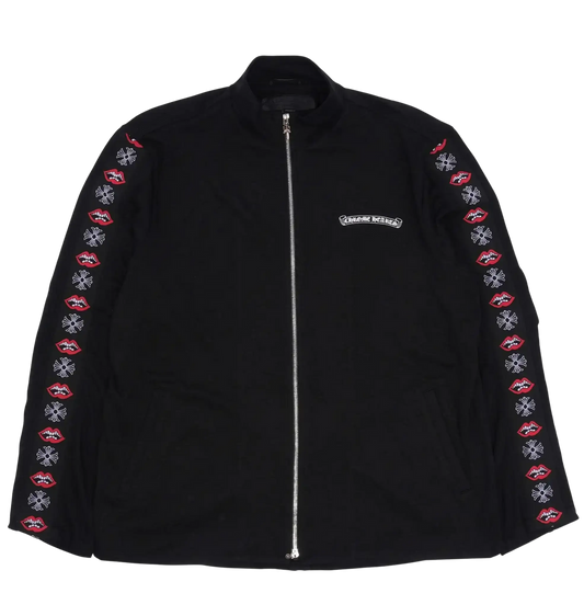 CHROME HEARTS MATTY BOY 'CHOMPER STRIPE' TRACK JACKET SWEATPANT SET