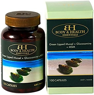 Body & Health Green Shellfish + Glucosamine + MSM (Pharmaceutical Sulfur)