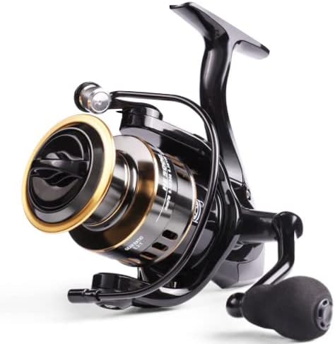 Spinning Reel, Lightweight, #4000, Durable, Fishing Reel, Casting Fishing, Freshwater Fishing, Saltwater Fishing, Saltwater