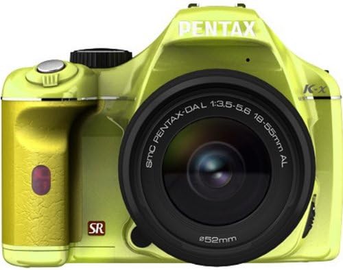 PENTAX DSLR K-x Lens Kit, Light Yellow/Yellow 069