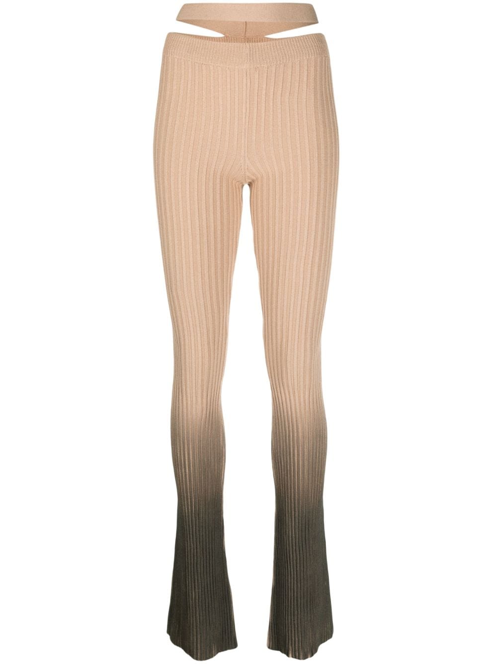 Andreādamo Andreadamo Knitフレアパンツ - Image 1
