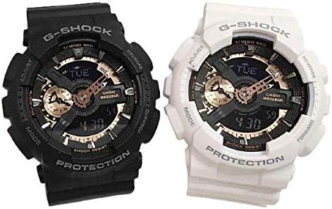 カシオCASIO 腕時計 G-SHOCK ペアウォッチ 純正ペアケース入り ジーショック 2本セット GA-110RG-1AJF GA-110RG-7AJF