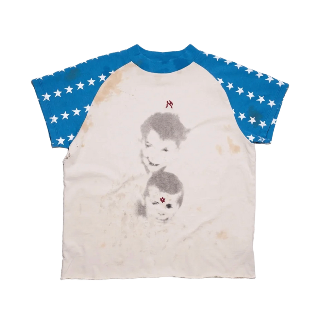 ENFANTS RICHES DÉPRIMÉS 'KIDS ALEPH RAGLAN' TEE