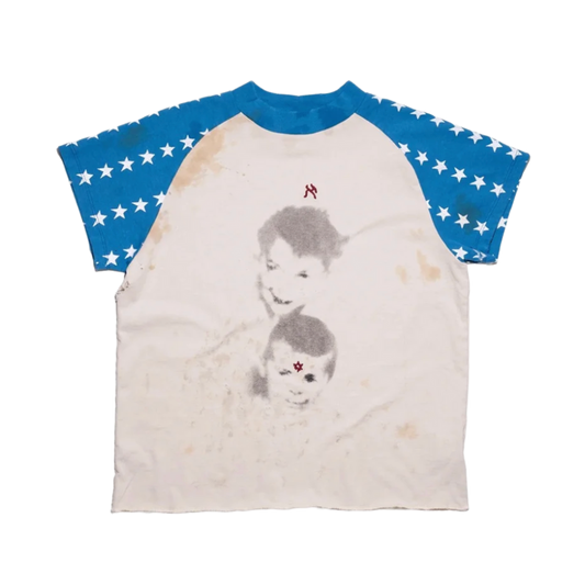ENFANTS RICHES DÉPRIMÉS 'KIDS ALEPH RAGLAN' TEE