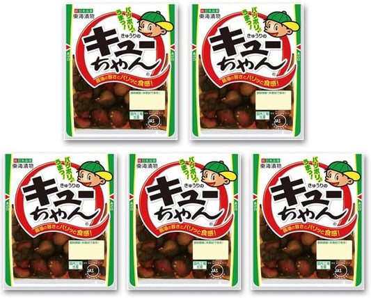 Tokai Tsukemono Cucumber Keu-chan 3.2 oz (90 g) x 5 Bags