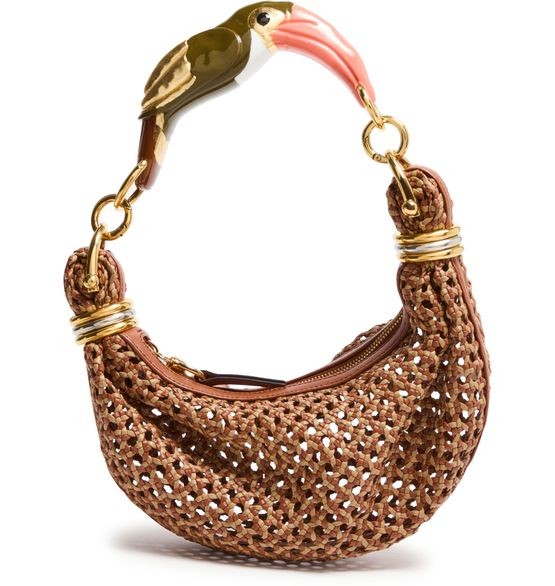 CHLOE Bracelet small hobo bag in braided leather - Image 1