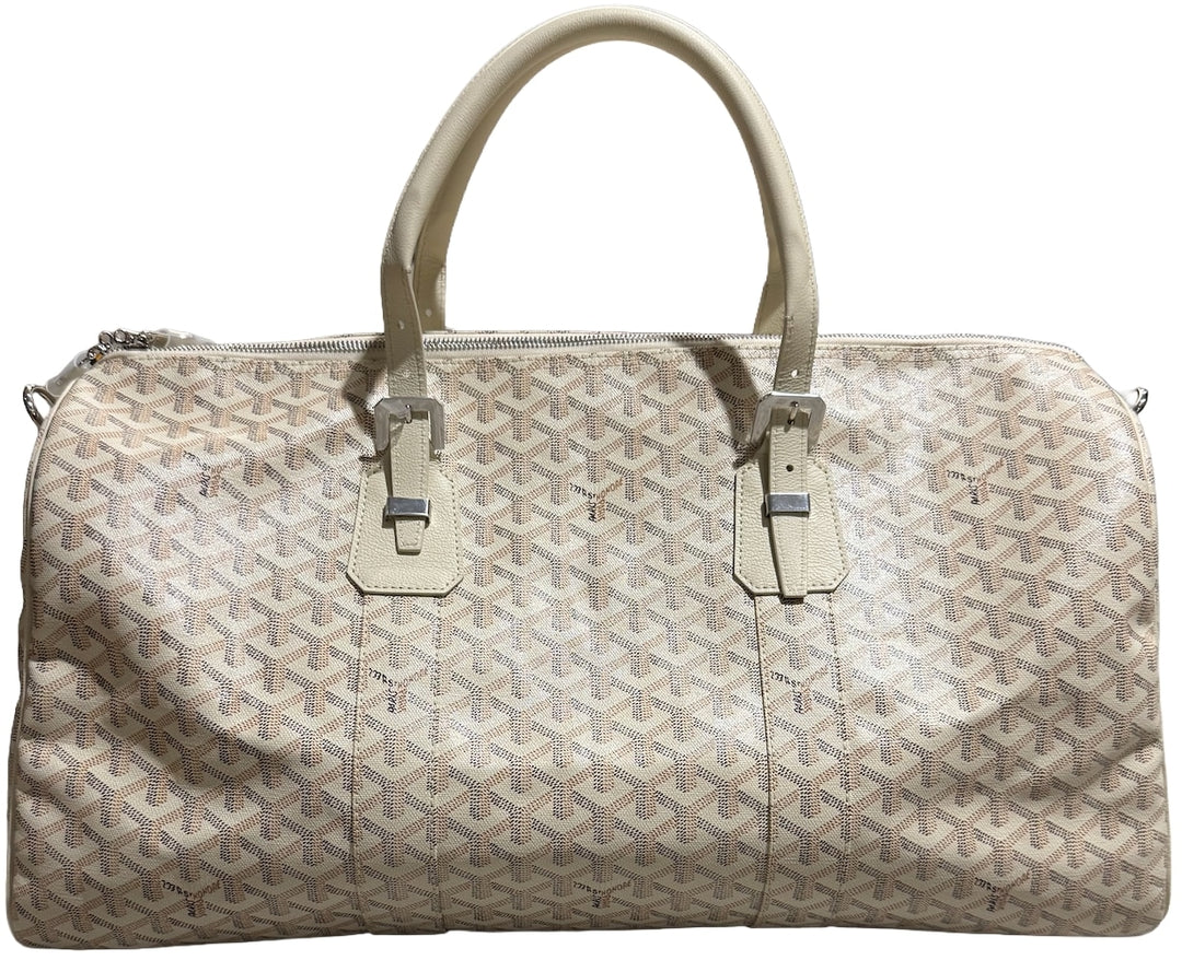 GOYARD 'SAND' BOSTON 50 DUFFLE BAG