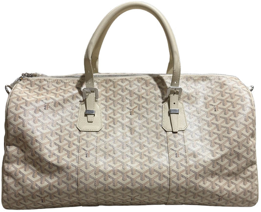 GOYARD 'SAND' BOSTON 50 DUFFLE BAG