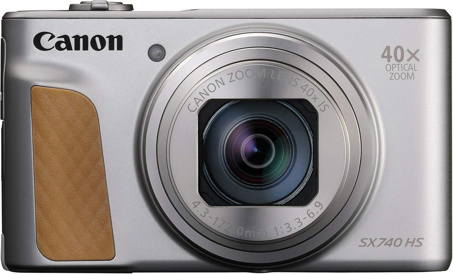 Canon コンパクトデジタルカメラ PowerShot SX740 HS シルバー 光学40倍ズーム/4K動画/Wi-Fi対応 PSSX740HSSL