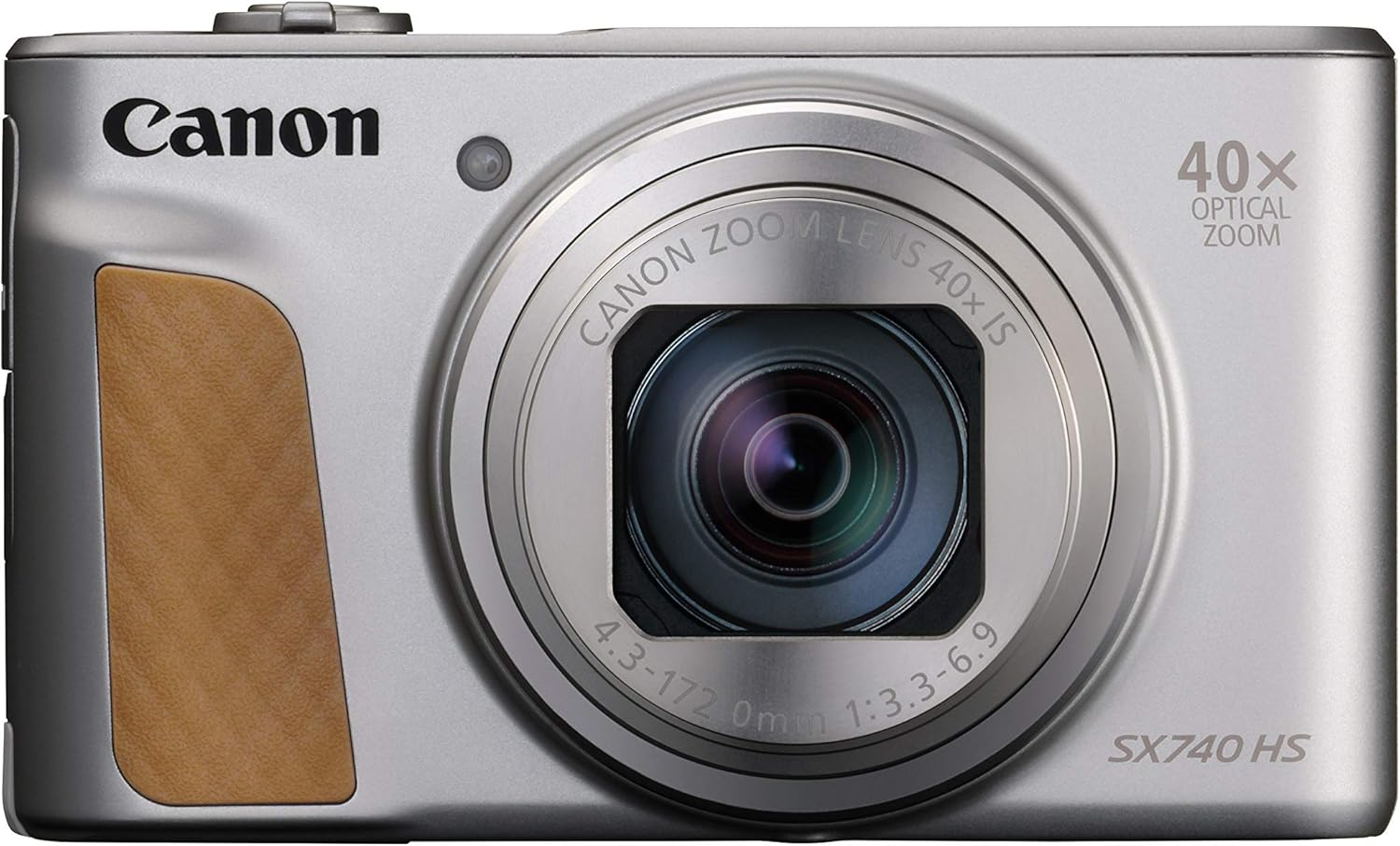 Canon コンパクトデジタルカメラ PowerShot SX740 HS シルバー 光学40倍ズーム/4K動画/Wi-Fi対応 PSSX740HSSL