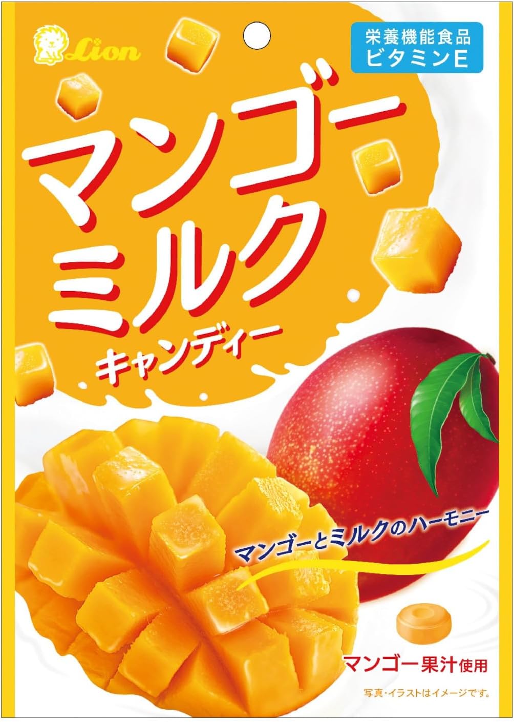 Lion Sweets, Mango Milk Candy, 2.0 oz (59 g) x 6 Packs