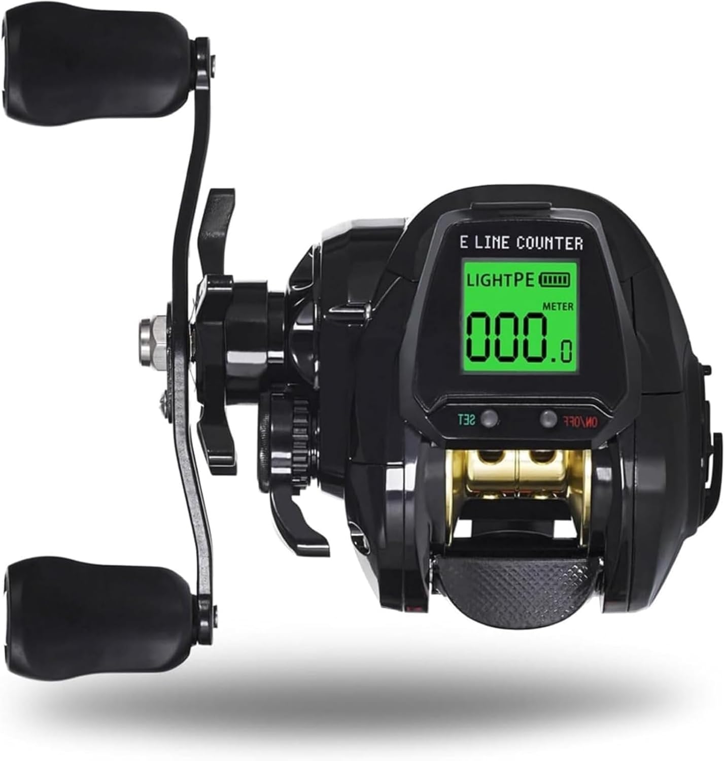 Electric Reel, Spinning Reel, Fly Reel, USB Rechargeable, Smooth Winding Feel, Maximum Drag Force, 22.0 lbs (10 kg), Gear Ratio 7.2:1, Lightweight, Strong Drag Force, For Far-Toasting, Ice