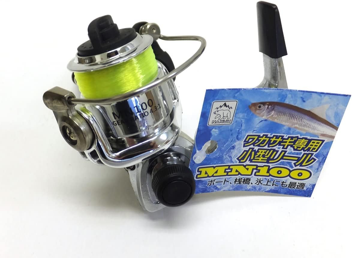NANUK(ナヌーク) ワカサギ超ミニスピニングリール MN100
