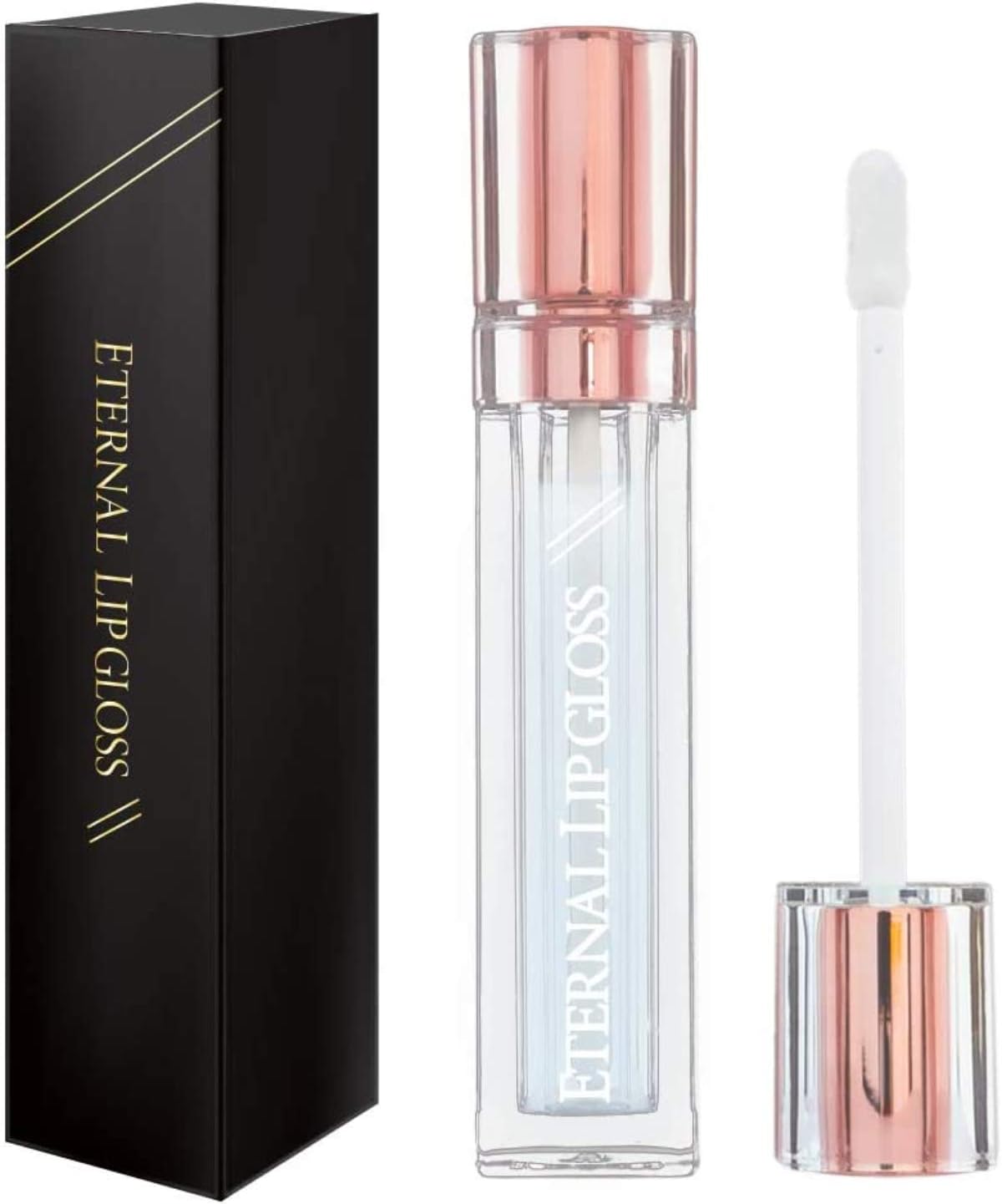 Eternal Lip Gloss, Lip Gloss, Lip Plumper, 3-in-1 Produce, Volume & Purpuru & Moisturizing, 0.2 fl oz (6 ml) (Clear))