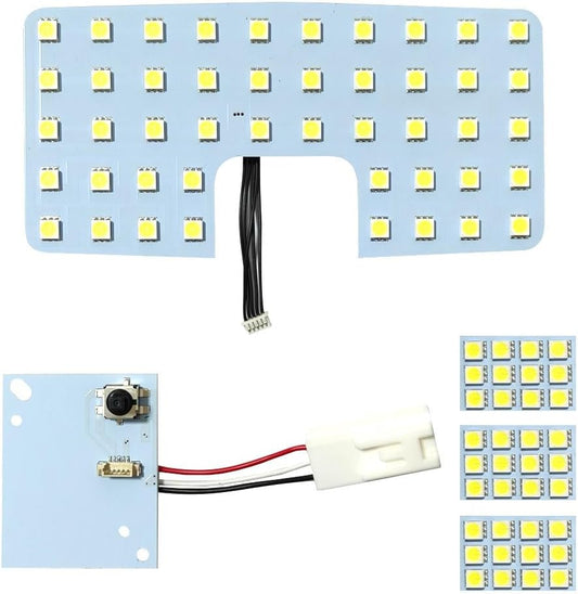 80 Series Harrier LED Bulb, For Toyota, HARRIER Vehicles, LED Room Lamp, Indoor Light, Burst White, 6,000K, Indoor Light, 80 Series, Harrier AXUH8#, MXUA8#, R2.6 and up, Room Lamp Set, Genuine