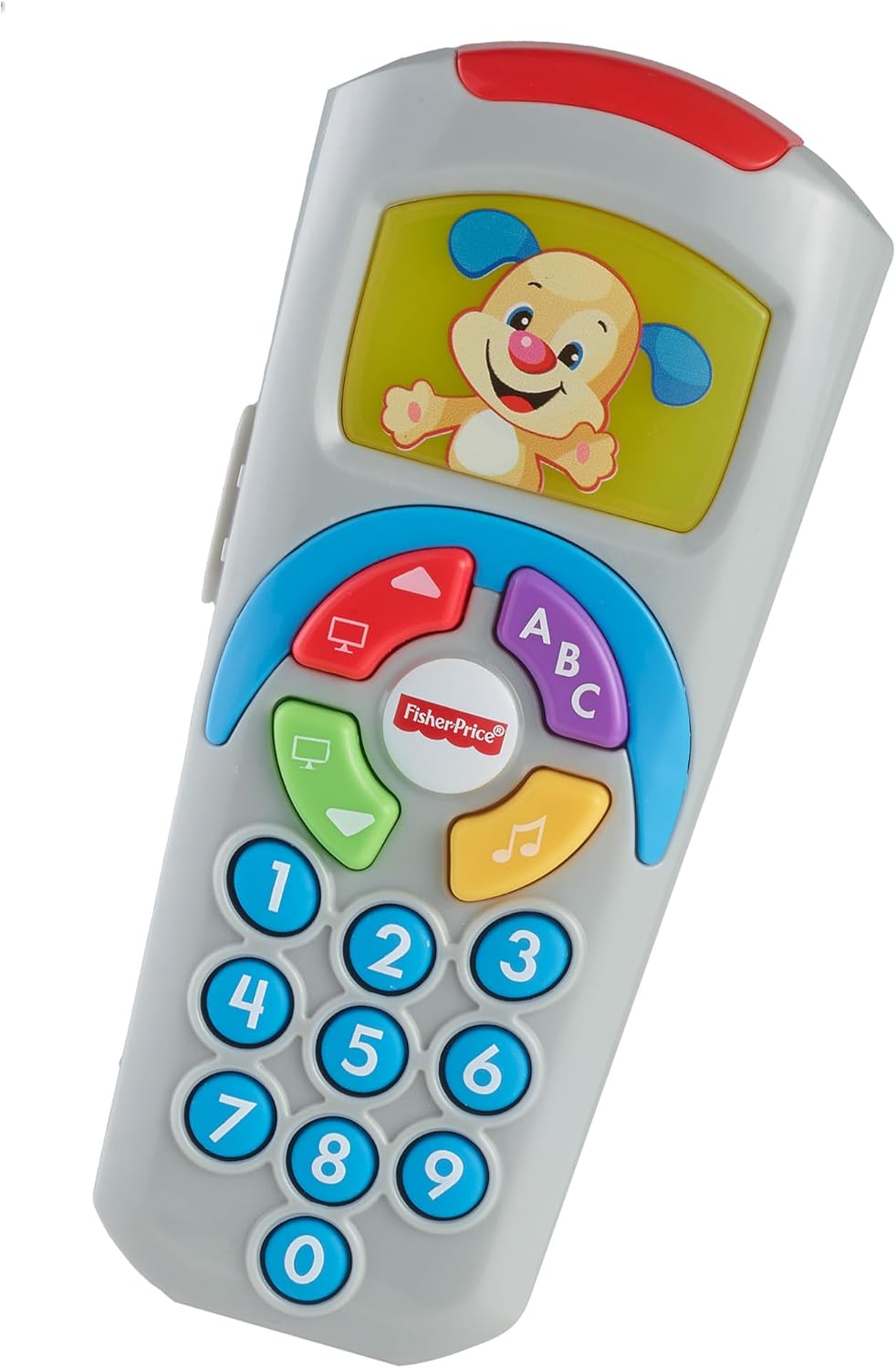 Fisher Price Puppy Bilingual Remote Control Baby Toddler Toys Educational Learning Toys Numbers English 6 Months to DRD26