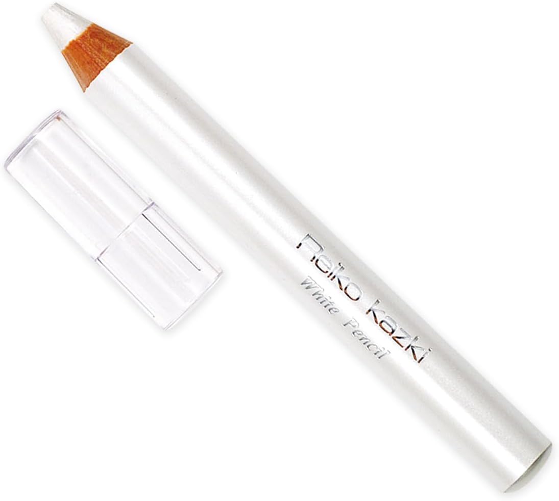 かづきれいこ ホワイトペンシル （アイライナー） 長さ11cm/直径12mm 涙袋ライナー パール ラメライナー 白ライナー ペンシルライナー 白 涙袋 ペン ラメ メイク