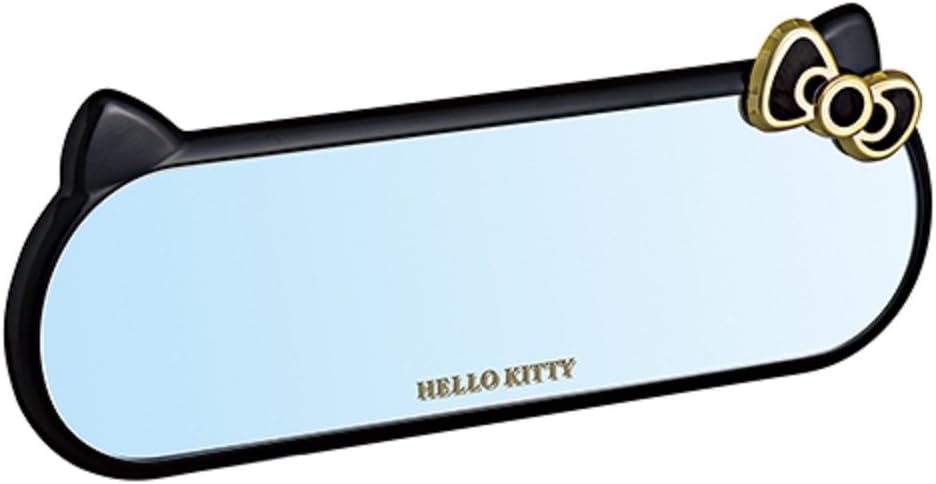セイワ(SEIWA) 車内用品 ルームミラー ハローキティ B&G KT501 シルバー鏡 260mm