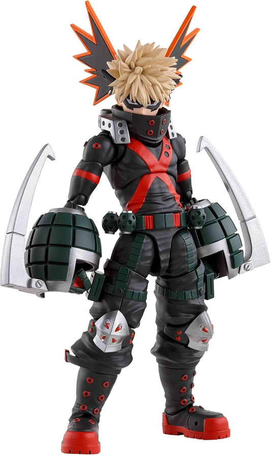 BANDAI SPIRITS S.H. Figuarts My Hero Academia Katsuki Bakugo Approx. 5.7 inches (145 mm), PVC & ABS, Pre-painted Action Figure
