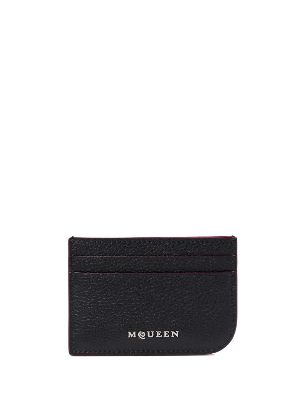 Alexander McQueen アレクサンダーMCクイーンスリングレザーカードケース - Image 1