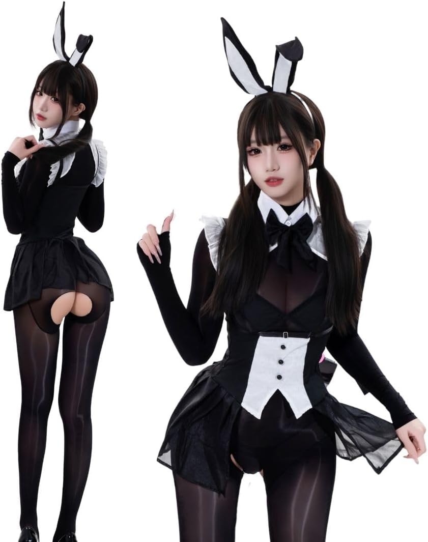 BeLoved Inverted Bunny Full Set, Bunny Girl, Devil, Bodycon Women, Large Size, SM, Costume, Halloween, Christmas Lingerie, Adults, Cute, Present, Cosplay Costume, Halloween Costume, Women's, Cute, Costume, Christmas, Popular, Cosplay