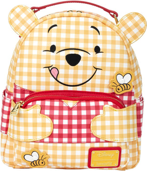 Loungefly Disney Winnie the Pooh Gingham Backpack
