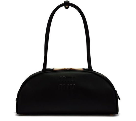 MIU MIU Medium-sized Beau half-moon leather bag - Image 1