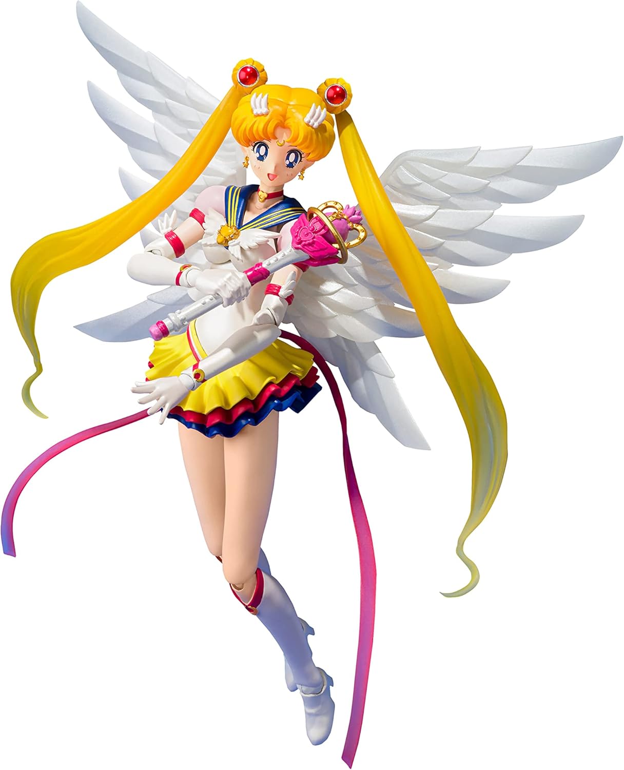 S.H. Figuarts Sailor Moon Eternal Sailor Moon, Approx. 5.3 inches (135 mm), ABS & PVC Pre-painted Action Figure