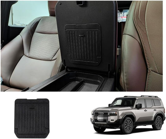 Toyota Land Cruiser 250 Magnetic Armrest Storage Box, ABS Matte Black, Conceal Storage, Land Cruiser 250 Accessories, Center Console Organization (2024 LC250 Left and Right Handle) (Matte