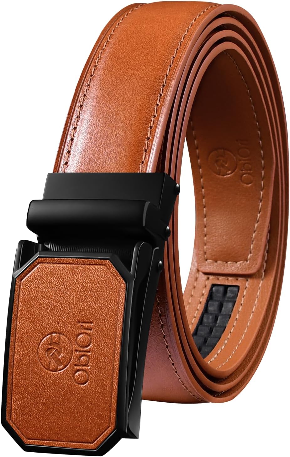 ベルト メンズ 本革 栃木レザー 日本製 オートロック式 無段階調整 穴なし カジュアル ビジネス 紳士ベルト スーツ 使いやすい サイズ調整可能 箱付き