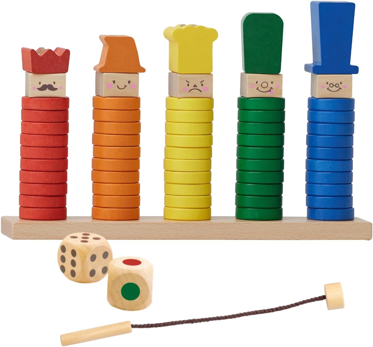 Woody Puddy, Limited Edition, First Time Tsumiki Ring10, Tsumiki Kingdom (Retro) Building Blocks, Educational Toys, Wooden Toys, Woody Puppy 1 Years, 2 Years Old