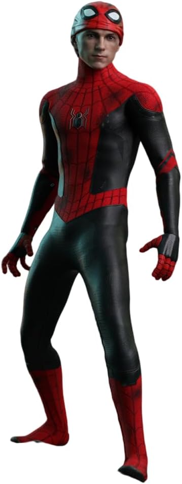 Movie Masterpiece Spider-Man: No Way Home 1/6 Scale Figure Spider-Man (Battle Version) [Promo Edition]